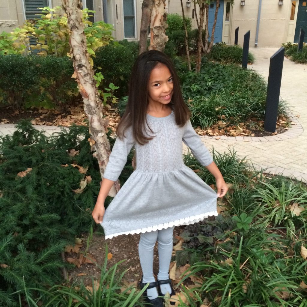 ©ClarendonMoms/Angelica Talan Ella is ready for the holiday season to begin!